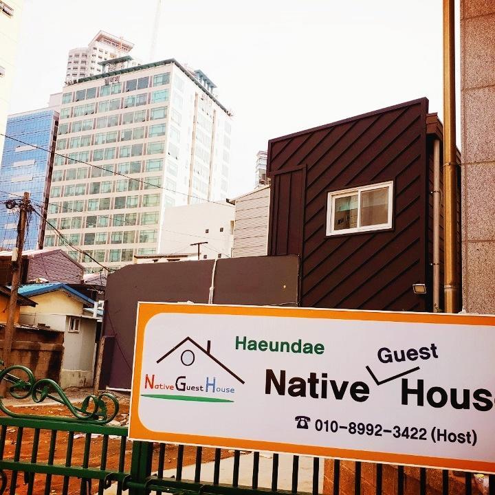 Haeundae Native Guesthouse Busan Exterior foto